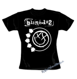 BLINK 182 - Logo & Smile - čierne dámske tričko