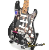 Gitara RAMONES - BAND - FENDER STRATOCASTER - Mini Guitar USA