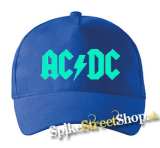 AC/DC - Turquoise Logo - kráľovská modrá šiltovka (-30%=AKCIA)