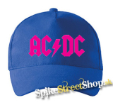 AC/DC - Pink Logo - kráľovská modrá šiltovka (-30%=AKCIA)