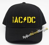 AC/DC - Power Up Logo Big Yellow - čierna šiltovka (-30%=AKCIA)