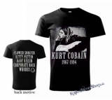 KURT COBAIN - 1967-1994 - čierne pánske tričko