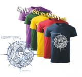 LUNATIC GODS - Slnovraty - strieborné logo - farebné pánske tričko
