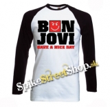 BON JOVI - Have A Nice Day - pánske tričko s dlhými rukávmi