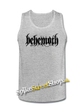 BEHEMOTH - Logo - Mens Vest Tank Top - šedé