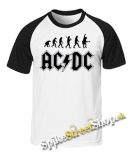 AC/DC - Evolution - dvojfarebné pánske tričko