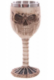 GOTHIC COLLECTION - Skull Spine Goblet Decorative - čaša
