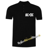 AC/DC - Logo - čierna pánska polokošeľa