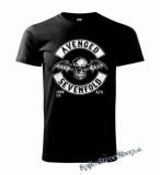 AVENGED SEVENFOLD - DeathBat Crest - čierne detské tričko