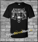 AVENGED SEVENFOLD - A7X Skull - čierne detské tričko