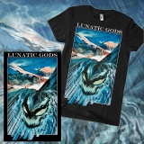 LUNATIC GODS - Čiernohlav - čierne pánske tričko