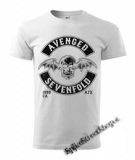 AVENGED SEVENFOLD - DeathBatCrest - biele detské tričko