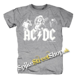 AC/DC - Let There Be Rock - sivé detské tričko