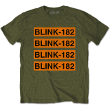 BLINK 182 - Log Repeat - zelené pánske tričko