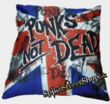 PUNKS NOT DEAD - UK Flag - vankúš