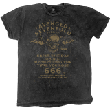 AVENGED SEVENFOLD - Seize The Day - čierne pánske tričko