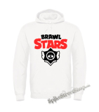 BRAWL STARS - Logo - biela pánska mikina