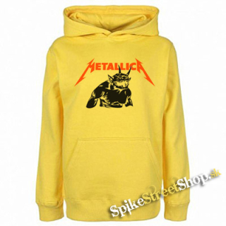METALLICA - Monster Jump - žltá detská mikina
