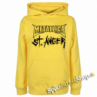 METALLICA - St Anger - žltá detská mikina