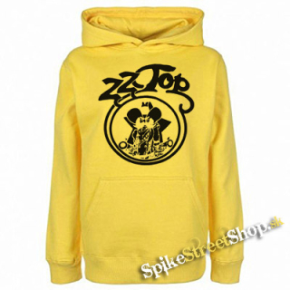 ZZTOP - Man - žltá detská mikina