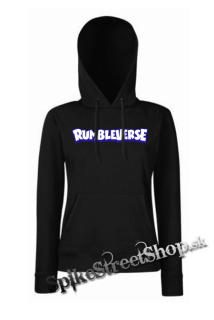 RUMBLEVERSE - Logo - čierna dámska mikina