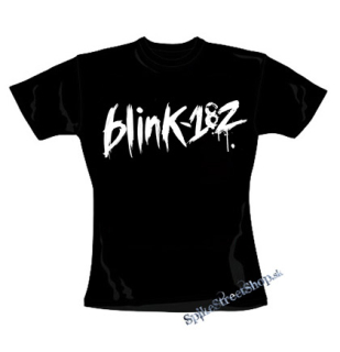 BLINK 182 - Logo - čierne dámske tričko