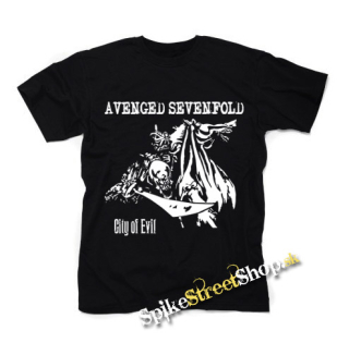 AVENGED SEVENFOLD - City Of Evil - čierne detské tričko