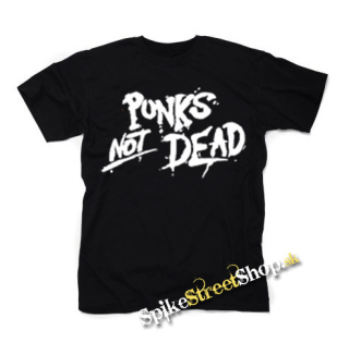 PUNKS NOT DEAD - čierne detské tričko