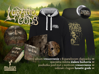 LUNATIC GODS - Vresovrenie - BOX SET (Digipack + Mikina + Podložka + Odznak)