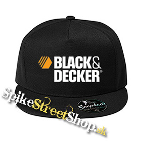 BLACK & DECKER - Logo - čierna šiltovka model "Snapback"