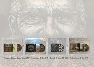 LUNATIC GODS - Vresovrenie (Digipack 8-panel deluxe) 2023´+ Turiec (Jewel CD Box) 2018´+ Slnovraty EP (Jewel CD) 2014´+ Vlnobytie (Jewel CD Box) 2012´ 