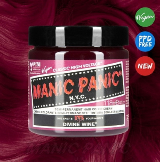 Farba na vlasy MANIC PANIC - Divine Wine