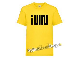 (G)I-DLE - Logo Kpop Band - žlté detské tričko