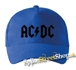 AC/DC - Black Logo - kráľovská modrá šiltovka (-30%=AKCIA)
