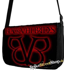 BLACK VEIL BRIDES - Red Logo - taška na rameno