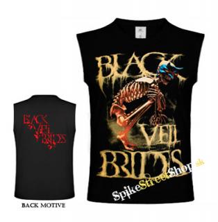 BLACK VEIL BRIDES - Skull Man - čierne pánske tričko bez rukávov