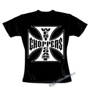 WEST COAST CHOPPERS - čierne dámske tričko