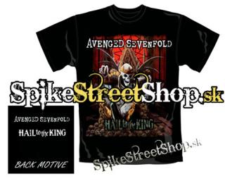 AVENGED SEVENFOLD - Hail To The King - čierne pánske tričko