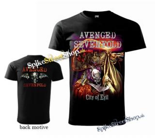 AVENGED SEVENFOLD - City Of Evil - biele pánske tričko