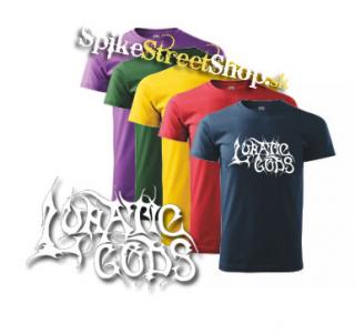 LUNATIC GODS - Logo - farebné pánske tričko