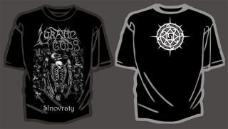 LUNATIC GODS - Slnovraty - čierne pánske tričko