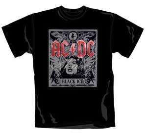 AC/DC - Angus Ice - čierne pánske tričko