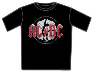 AC/DC - Ice Cog - čierne pánske tričko