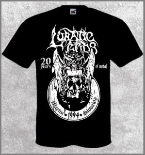 LUNATIC GODS - 20 Years Of Metal - čierne pánske tričko