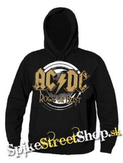 AC/DC - Rock Or Bust Gold - čierna pánska mikina