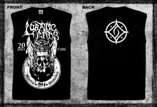 LUNATIC GODS - 20 Years Of Metal - čierne pánske tričko bez rukávov