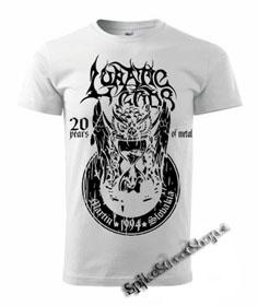 LUNATIC GODS - 20 Years Of Metal - biele pánske tričko