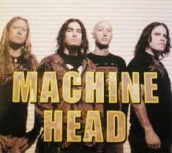 Samolepka MACHINE HEAD - band