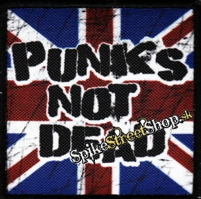 Fotonášivka PUNKS NOT DEAD - UK Flag Motive 1