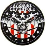 AVENGED SEVENFOLD - Watch Skull - okrúhla podložka pod pohár